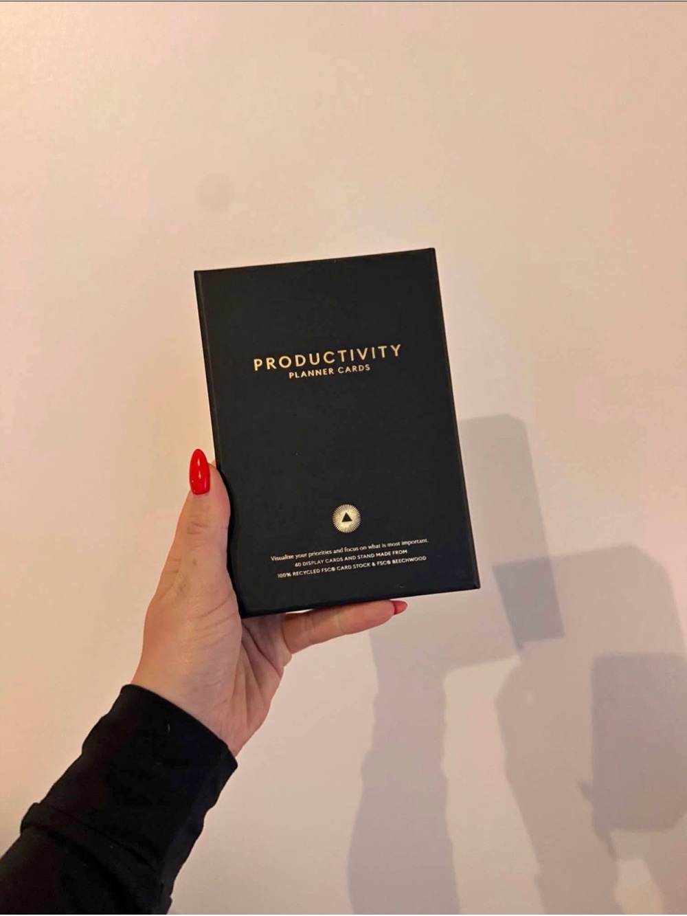 Intelligent Change PRODUCTIVITY Planner Cards – Black NEW 🆕 MSRP: $35